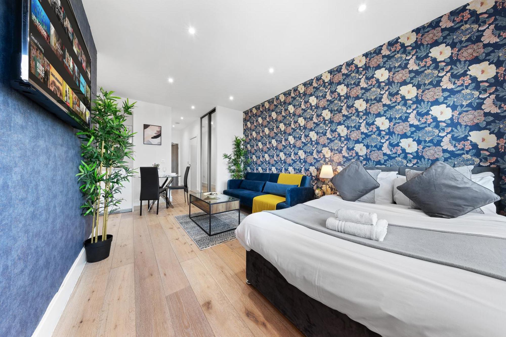 Modern One Bedroom Flat - Sleeps 5 -Near Heathrow - London Ub3 Exterior foto