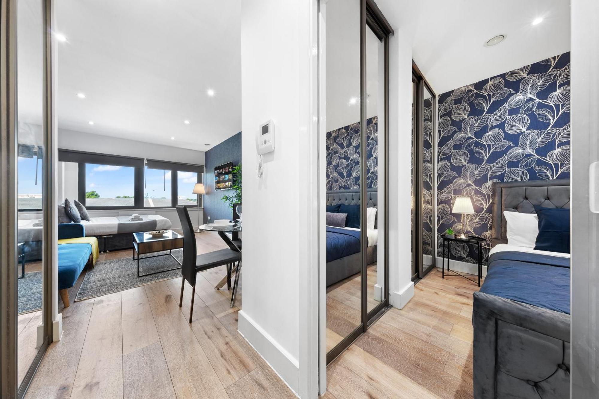 Modern One Bedroom Flat - Sleeps 5 -Near Heathrow - London Ub3 Exterior foto